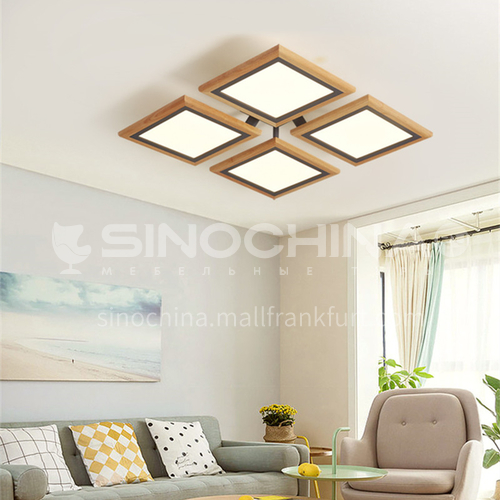 Living room lamp Nordic ceiling lamp modern log bedroom dining room ceiling lamp ZMX-NMX5875L